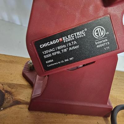 Trio of Chainsaw Sharpeners Including Chicago Electric & Sears Clamp-On File-N-Guide (SF-JS)