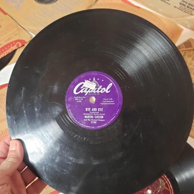 Vintage 78 Records-RCA, Victor, Aretino, Columbia and More (LR-KD)