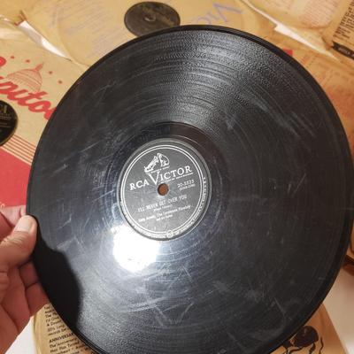 Vintage 78 Records-RCA, Victor, Aretino, Columbia and More (LR-KD)