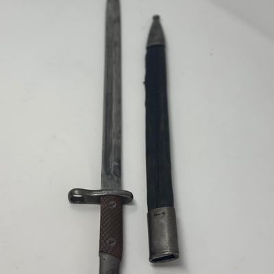 Sale Photo Thumbnail #288: WWI marked by “Arilleria Nacional Toledo”. 15.75” blade and 20.5” overall