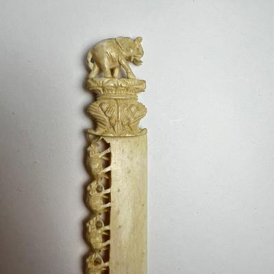 PR509 Bone Carvings and Letter Opener