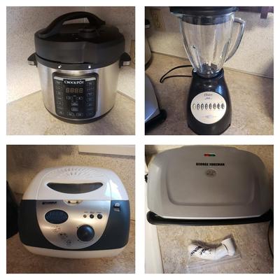 Crock Pot, George Foreman, Oster and Kenmore Kitchen Appliances (K-KD)