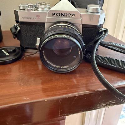 PR512 Konica Autoreflex T Camera Lot