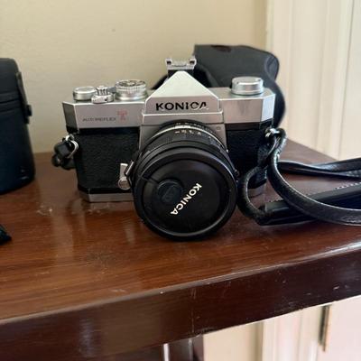 PR512 Konica Autoreflex T Camera Lot
