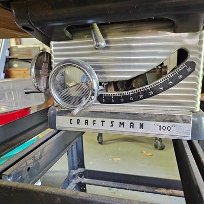 Craftsman '100' Table Saw & Accessories (SF-JS)