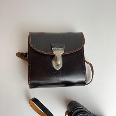G514 E.Leitz Wetzlar 6x24 German Binoculars with Leather Case