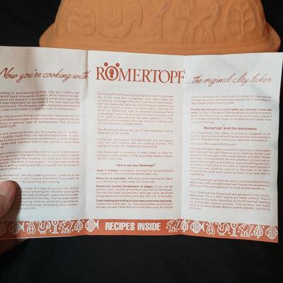 Romertopf Clay Roasting Dish and More (K-KD)