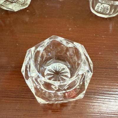 K508 Glass Salts and Salts Spoons