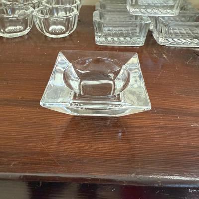 K508 Glass Salts and Salts Spoons