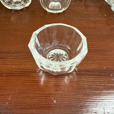 K508 Glass Salts and Salts Spoons