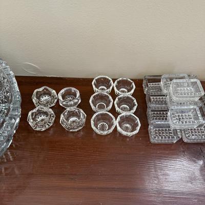 K508 Glass Salts and Salts Spoons