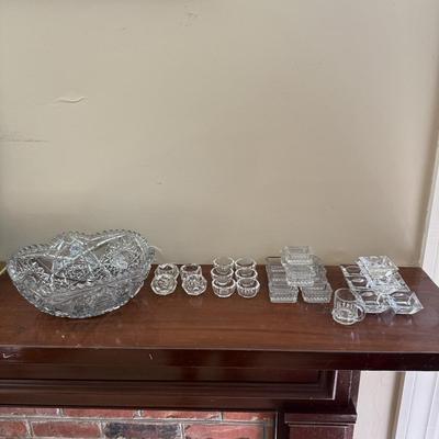 K508 Glass Salts and Salts Spoons