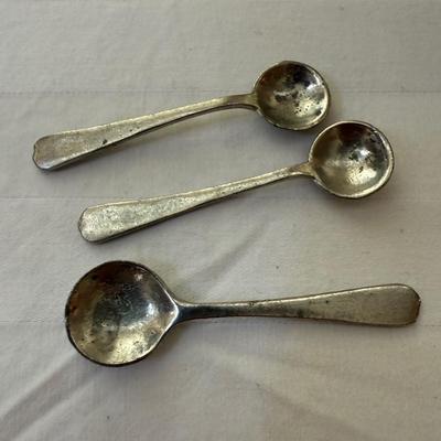 K508 Glass Salts and Salts Spoons