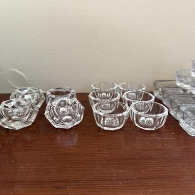 K508 Glass Salts and Salts Spoons