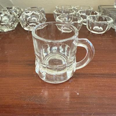 K508 Glass Salts and Salts Spoons
