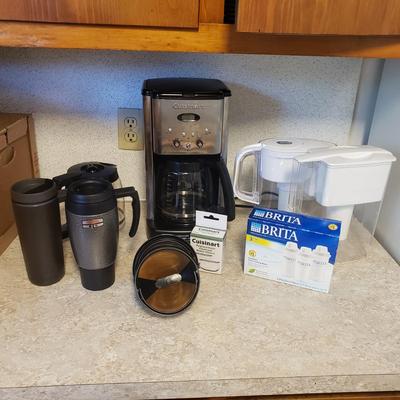 Cuisinart Coffee Maker, Two Brita Water Filter Pitchers and More (K-KD)