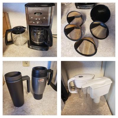 Cuisinart Coffee Maker, Two Brita Water Filter Pitchers and More (K-KD)