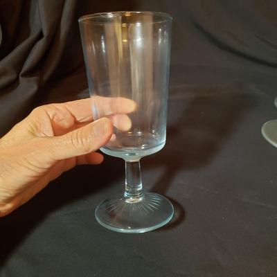 50's Blue Glass Barware (K-KD)