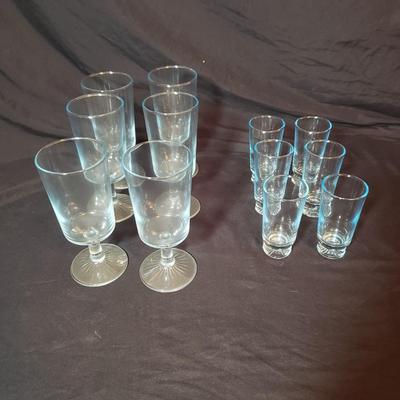 50's Blue Glass Barware (K-KD)