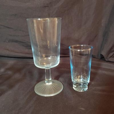 50's Blue Glass Barware (K-KD)
