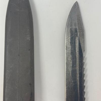 Sale Photo Thumbnail #349: With saw 6.5” and sheath survival tactical. Made in Austria