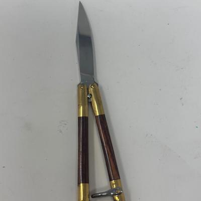 Sale Photo Thumbnail #359: Carbon Steel. Philippines Butterly knife