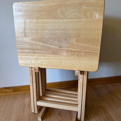 TV Tray Tables with Stand