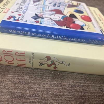 New Yorker 2 hard cover books