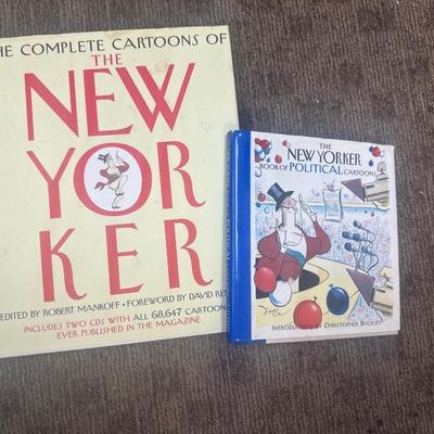 New Yorker 2 hard cover books