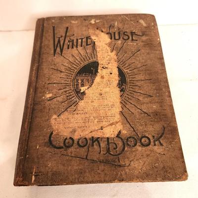 Lot #77 Original White House Cookbook (1925 Edition)