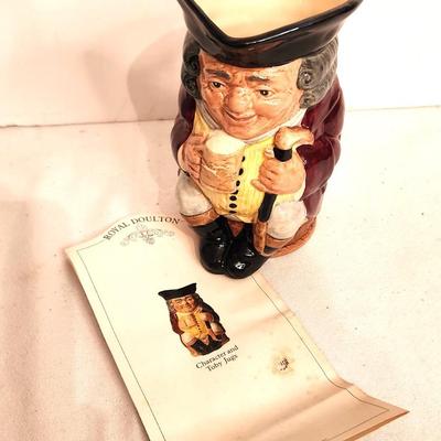Lot #78 Royal Doulton Toby Pitcher "Jolly Toby"