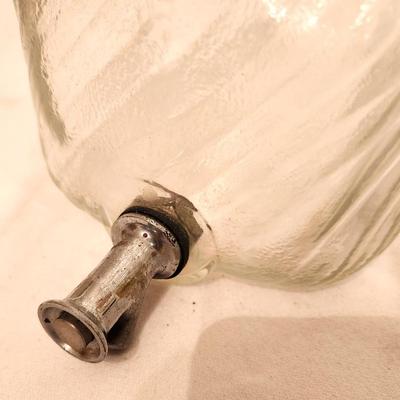 Lot #85 Depression Era Glass Refrigerator Dispenser for Cold Water