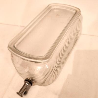 Lot #85 Depression Era Glass Refrigerator Dispenser for Cold Water