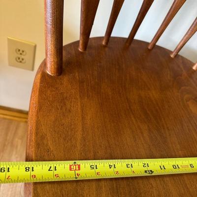 Pair of Wooden Swivel Bar Stools – 29” Seat Height