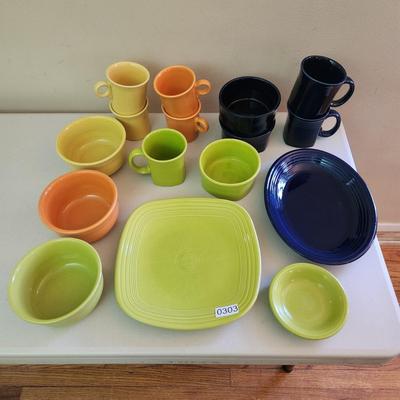 Lot of Color Fiestaware