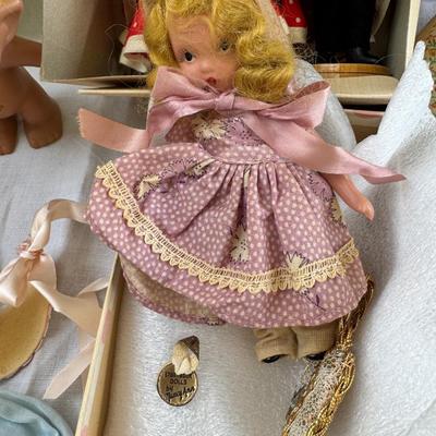 Sale Photo Thumbnail #76: Boudoir cat doll, Ideal doll, 1950s children's clothes