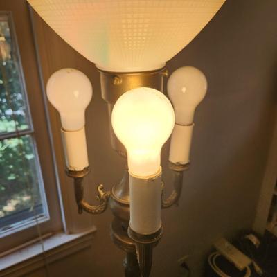Vintage 4 Light Tochiere Floor Lamp