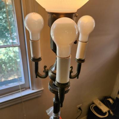 Vintage 4 Light Tochiere Floor Lamp
