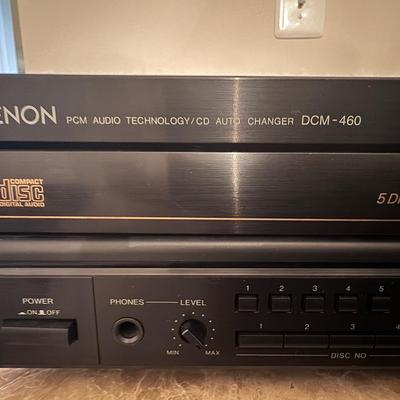 Denon DCM-460 5 DISC CD Player
