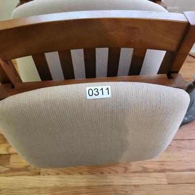 4 Stakmore Folding Chairs