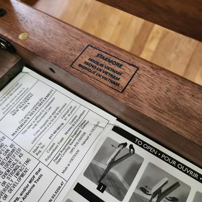 4 Stakmore Folding Chairs