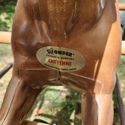 Vintage Wonder Horse Cheyenne Rocking Spring Horse