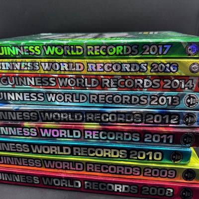 9 - Guinness World Records Books (2008-2017)