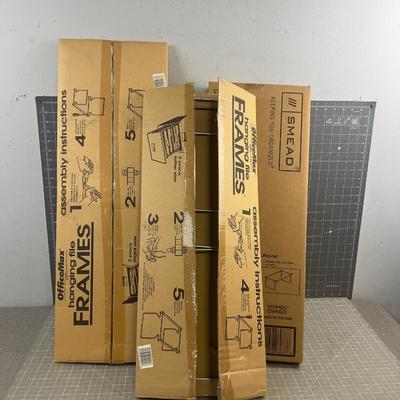 File Cabinet File Folder FRAMES for inside Drawer! (3 Boxes NEW NEVER USED