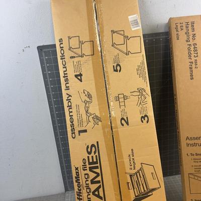 File Cabinet File Folder FRAMES for inside Drawer! (3 Boxes NEW NEVER USED