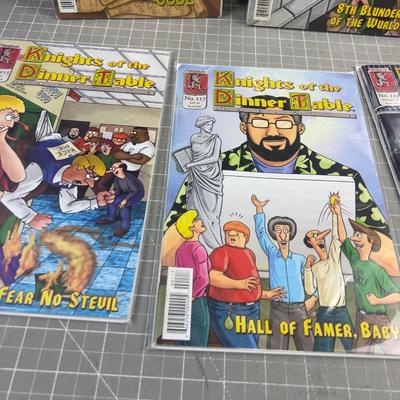 (8) Knights of the Dinner Table Comic Books