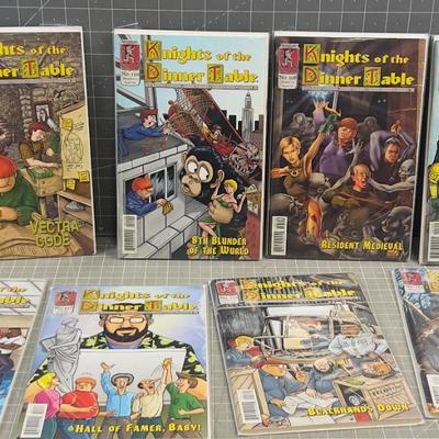 (8) Knights of the Dinner Table Comic Books