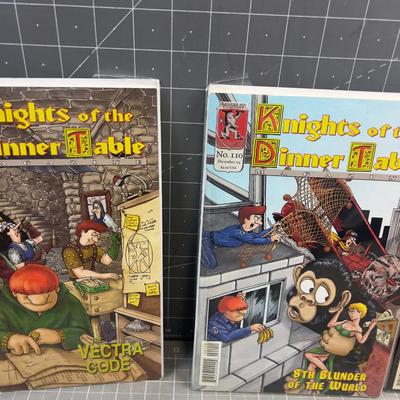 (8) Knights of the Dinner Table Comic Books