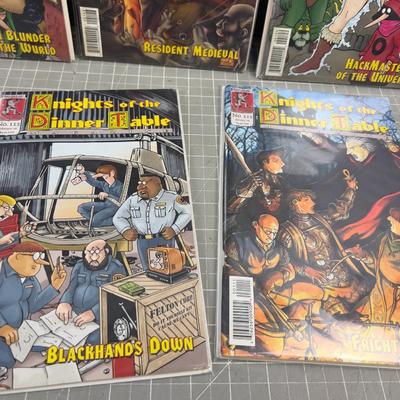 (8) Knights of the Dinner Table Comic Books