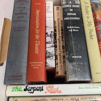 2 Bankers Boxes of BOOK; Western & History + Others